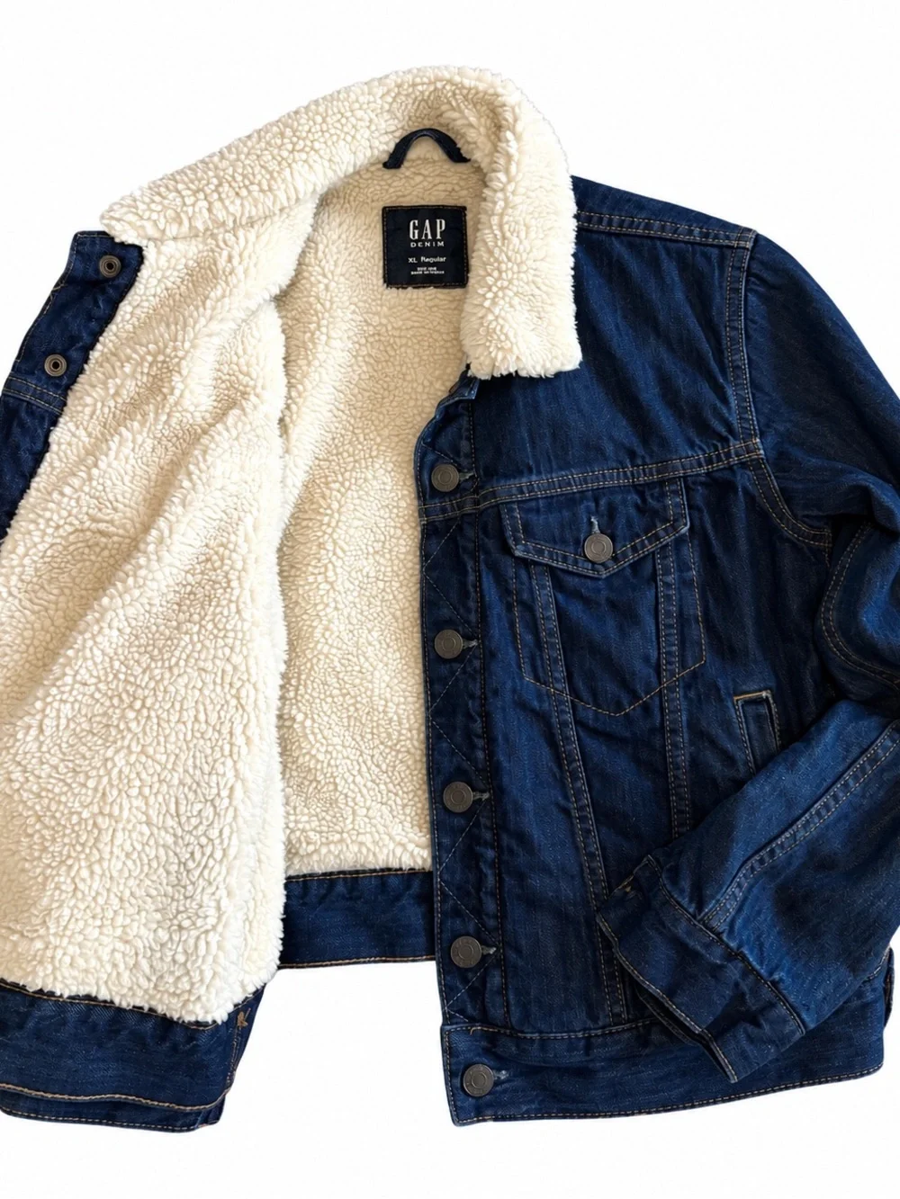 GAP Dark Blue Denim Sharper Jacket